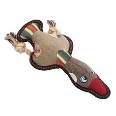 Игрушка для собак Triol Утка с веревкой, 33 см