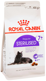 Сухой корм для кошек ROYAL CANIN Sterilised 7+ для стерилизованных кошек, 400 г