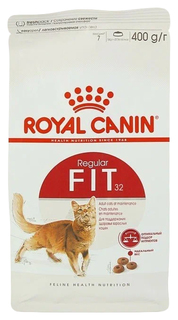 Сухой корм для кошек ROYAL CANIN Fit 32 для взрослых, умеренно активных кошек, 400 г