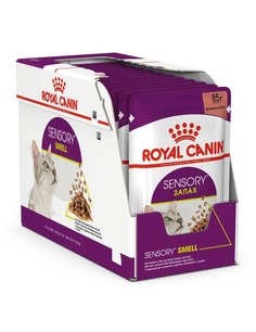 Влажный корм для кошек Royal Canin Sensory, мясо, 12шт по 85г