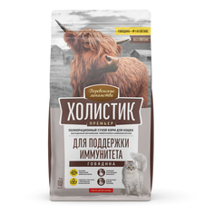 Сухой корм для кошек Деревенские лакомства Холистик Премьер с говядиной 400 г