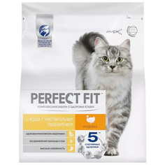 Сухой корм для кошек Perfect Fit пи чувствительном пищеварении с индейкой 1,2 кг
