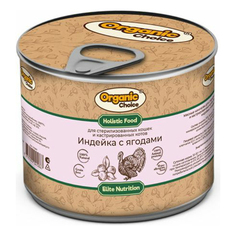 Влажный корм для кошек Organic Choice для стерилизованных с индейкой и ягодами 240 г