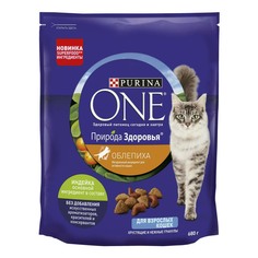 Сухой корм для кошек Purina One Природа здоровья с индейкой 680 г