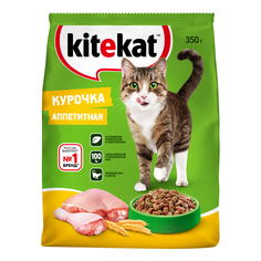 Сухой корм для кошек KiteKat Курочка Аппетитная с курицей 350 г