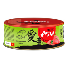 Влажный корм для кошек Prime Asia Тунец с рыбой махи-махи в желе 85 г P.R.I.M.E.