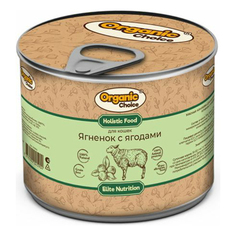 Влажный корм для кошек Organic Choice с ягненком и ягодами 240 г