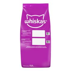 Сухой корм для кошек Whiskas Вкусные подушечки с нежным паштетом с говядиной 13,8 кг