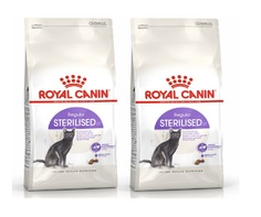 Сухой корм для кошек Royal Canin Sterilised 37 для стерилизованных, 2 шт по 200 г