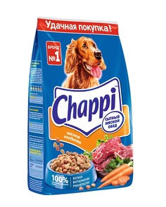 Сухой корм для собак Chappi мясное изобилие, 6 шт по 2,5 кг