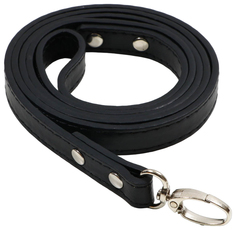 Поводок для собак Пижон Основа, черный, 1,5х120 см