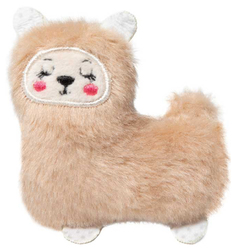 Игрушка для собак Triol Mini Dogs крошка-лама, мягкая, 8,5 см