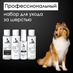 Мини-набор для ухода за шерстью собак Doctor Groom, универсальный, гипоаллергенный, 180 мл