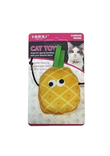 Игрушка для кошек Mascube ананас, с кошачьей мятой, MBV032-26-3