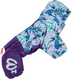 Комбинезон для собак FOR MY DOGS фиолетовый для девочек, FW1084-2021 F (22)