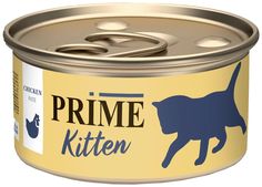 Консервы для котят Prime Kitten, курица 75г P.R.I.M.E.