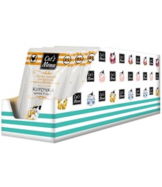 Влажный корм для кошек Cats Menu Курица в соусе, 32 шт по 85 г