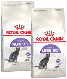 Сухой корм для кошек Royal Canin кастрированных и стерилизованных 2 шт по 1,2 кг