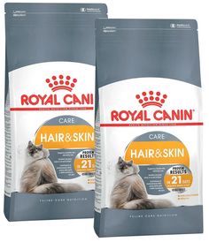 Сухой корм для кошек Royal Canin Hair & Skin Care при аллергии, 2 шт по 0,4 кг