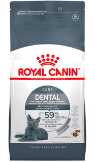 Сухой корм Royal Canin DENTAL CARE для взрослых кошек от заболеваний зубов и десен 1,5 кг