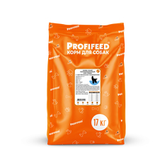 Корм сухой "Profifeed" для собак с чувствительным пищеварением 17кг