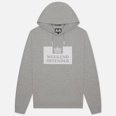 Мужская толстовка Weekend Offender HM Service Classic Hoodie, цвет серый, размер S