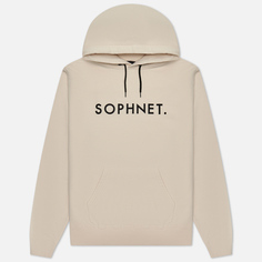 Мужская толстовка SOPHNET. Logo Hoodie, цвет белый, размер S