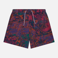 Мужские шорты Timberland AOP Printed Woven, цвет фиолетовый, размер S