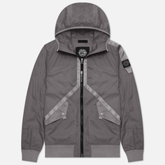Мужская куртка ветровка ST-95 Helio Hooded, цвет серый, размер XXL