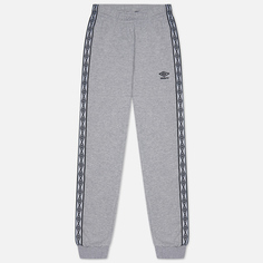 Мужские брюки Umbro FW Taped Jogger, цвет серый, размер S