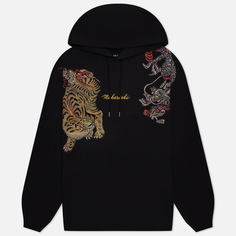 Мужская толстовка maharishi Ying & Yang Hoodie, цвет чёрный, размер L