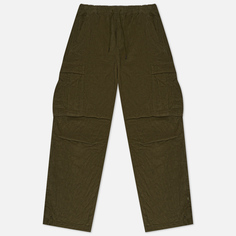 Мужские брюки maharishi Hemp Utility Cargo Track, цвет оливковый, размер M