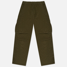 Мужские брюки maharishi Hemp Utility Cargo Track, цвет оливковый, размер M