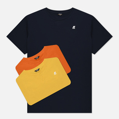 Комплект мужских футболок K-Way Edwing 3-Pack, цвет комбинированный, размер S