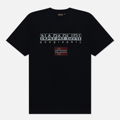 Мужская футболка Napapijri Ayas, цвет чёрный, размер XXXL