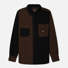 Мужская рубашка Dickies Miltonvale, цвет чёрный, размер XXL