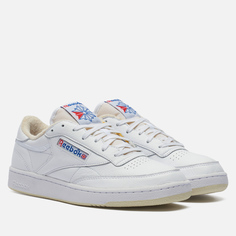 Кроссовки Reebok Club C 85 Vintage, цвет белый, размер 43 EU