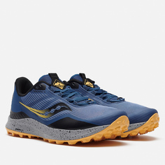 Мужские кроссовки Saucony Peregrine 12, цвет синий, размер 42.5 EU