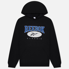 Мужская толстовка Reebok Archive Essentials Hoodie, цвет чёрный, размер XL