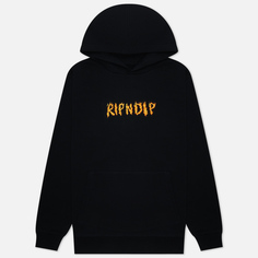 Мужская толстовка RIPNDIP Burn Hoodie, цвет чёрный, размер L