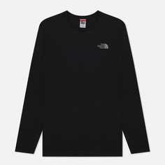 Мужской лонгслив The North Face Easy, цвет чёрный, размер S