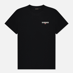 Мужская футболка Napapijri S-Ice, цвет чёрный, размер XXXL