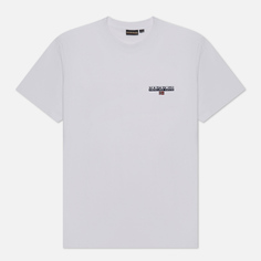 Мужская футболка Napapijri S-Ice, цвет белый, размер M