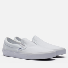 Кеды Vans Classic Slip-On, цвет белый, размер 41 EU