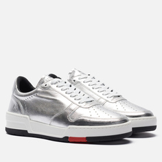 Женские кроссовки Zespa ZSP23 Max Calf Nappa Metal, цвет серебряный, размер 39 EU