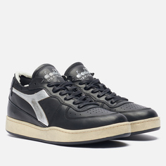 Кроссовки Diadora Heritage Mi Basket Row Cut New Moon, цвет чёрный, размер 39 EU