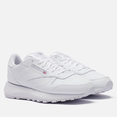 Женские кроссовки Reebok Classic Leather SP Vegan, цвет белый, размер 36 EU