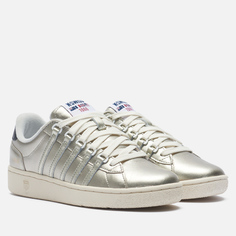 Женские кроссовки K-SWISS Slammclassic CC, цвет серебряный, размер 37 EU