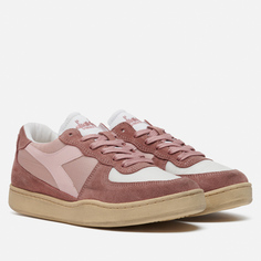 Женские кроссовки Diadora Heritage Mi Basket Low Ripstop, цвет коричневый, размер 40.5 EU
