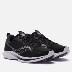 Мужские кроссовки Saucony Kinvara 13, цвет чёрный, размер 44.5 EU